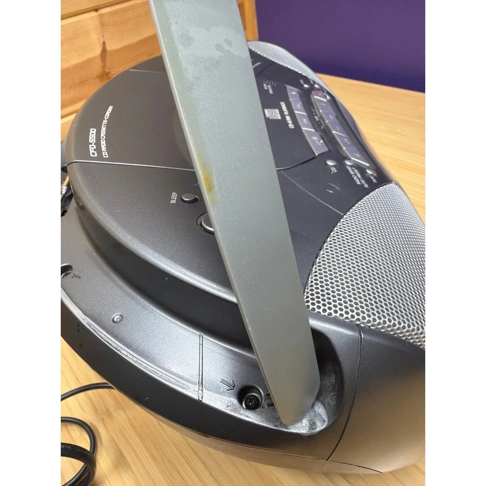 Sony CFD-S500 CD Radio Cassette Recorder Boombox Parts Repair Intermittent CD